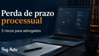 Perda de prazo processual e controle com software jurídico